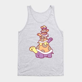 Cute Turtle Stack Tank Top